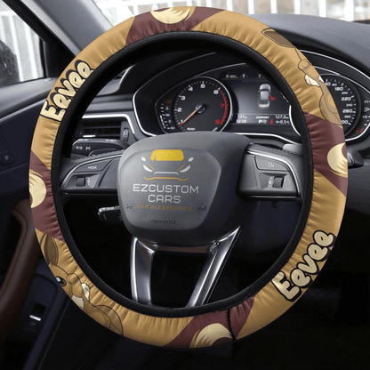 Pokemon Anime Steering Wheel Cover Eevee