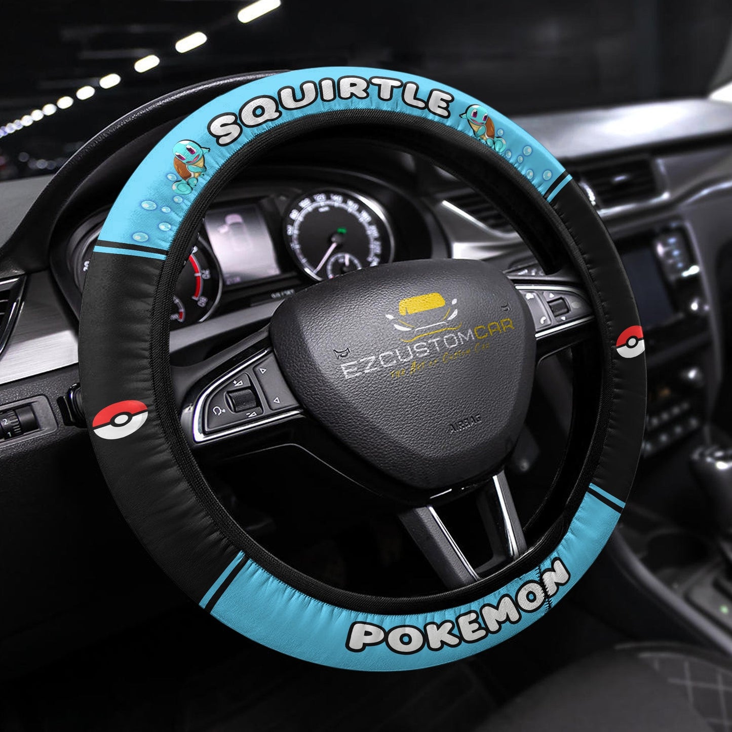 Pokemon Anime Steering Wheel Cover - Universal Fit (15 Inch)