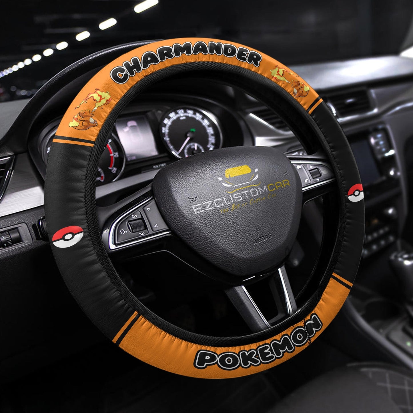 Pokemon Anime Steering Wheel Cover - Universal Fit (15 Inch)