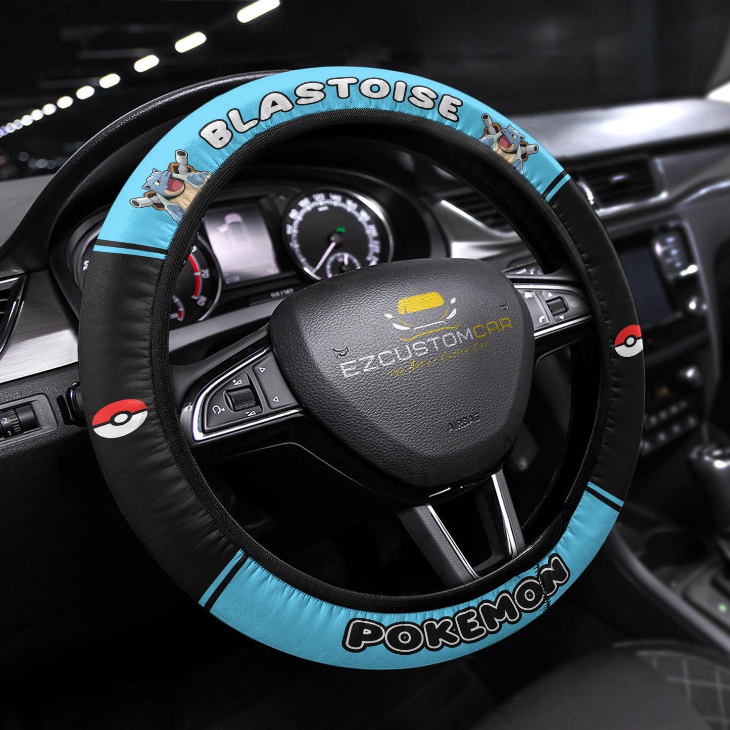 Pokemon Anime Steering Wheel Cover - Universal Fit (15 Inch)