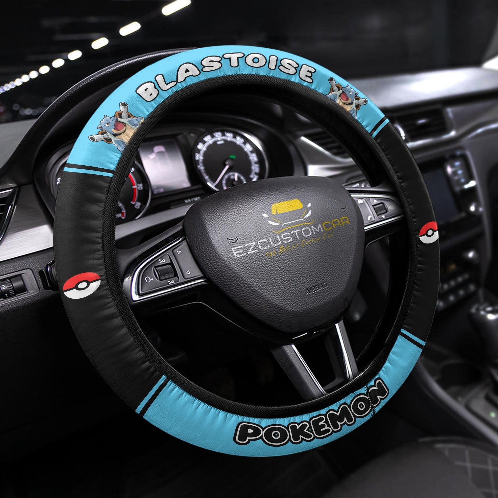Pokemon Anime Steering Wheel Cover - Universal Fit (15 Inch)