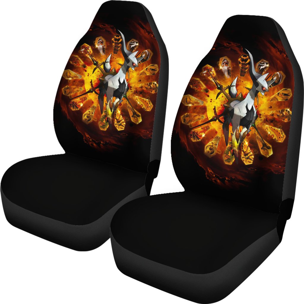 Pokemon Legends Arceus Premium Custom Car Seat Covers Car Accessories