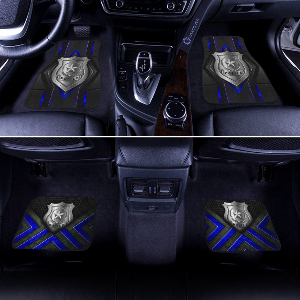 Police Car Floor Mats Custom Car Accessories For Police