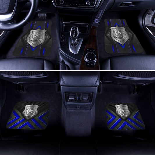 Police Car Floor Mats Custom Car Accessories For Police