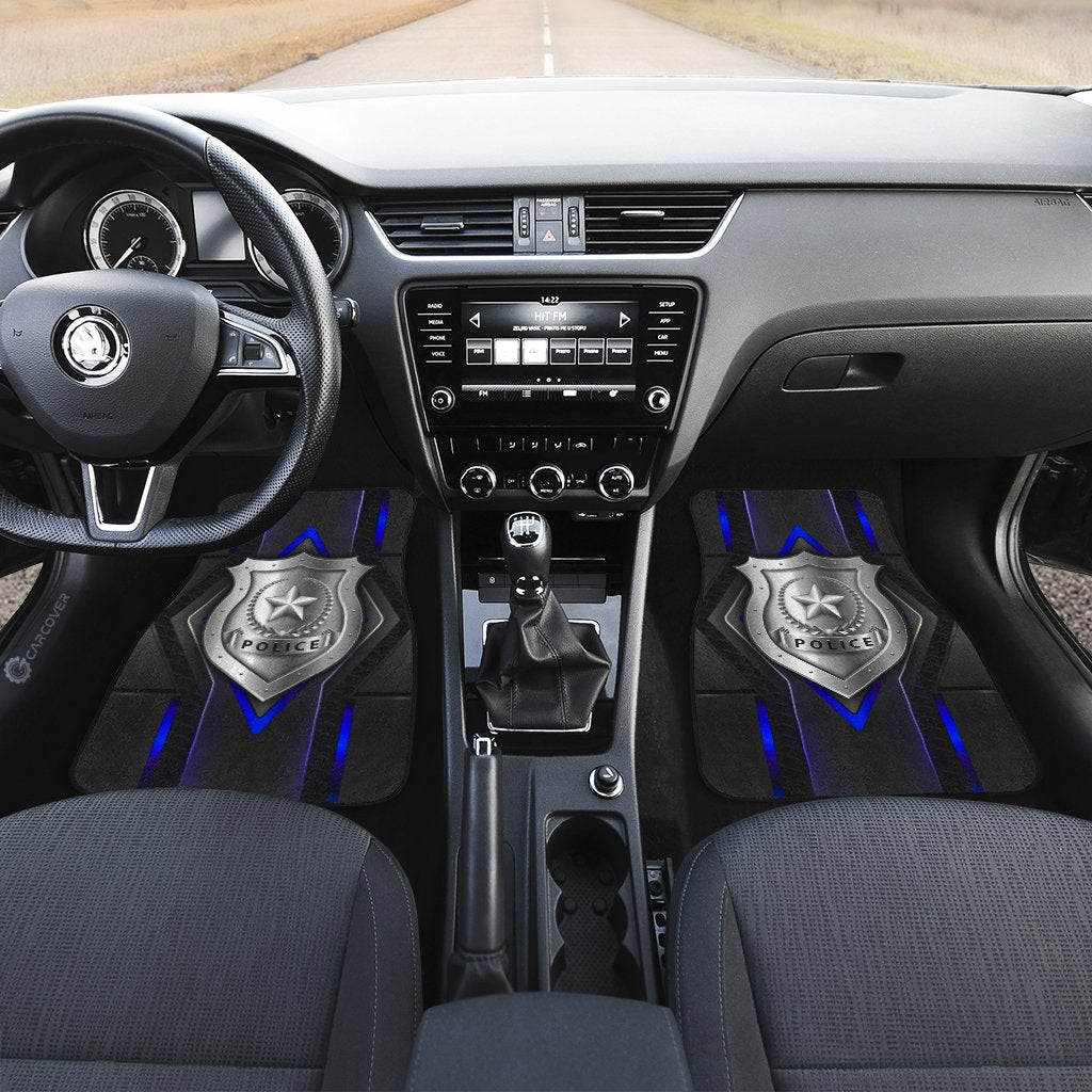 Police Car Floor Mats Custom Car Accessories For Police