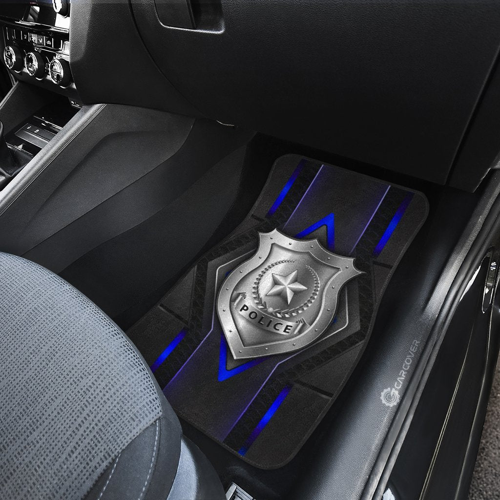 Police Car Floor Mats Custom Car Accessories For Police