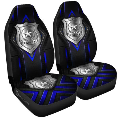 Police Car Seat Covers Custom Car Accessories Gift For Police