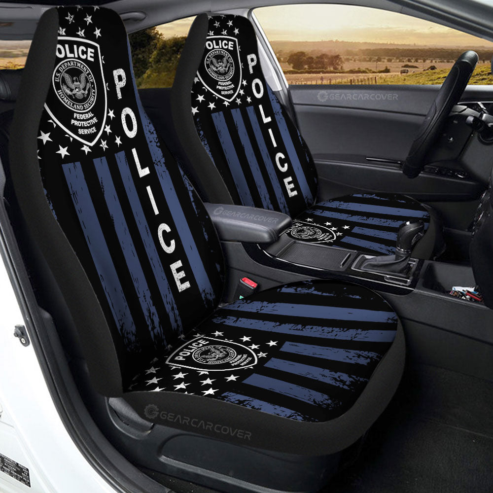 Police Car Seat Covers Custom Car Accessories