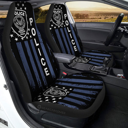 Police Car Seat Covers Custom Car Accessories