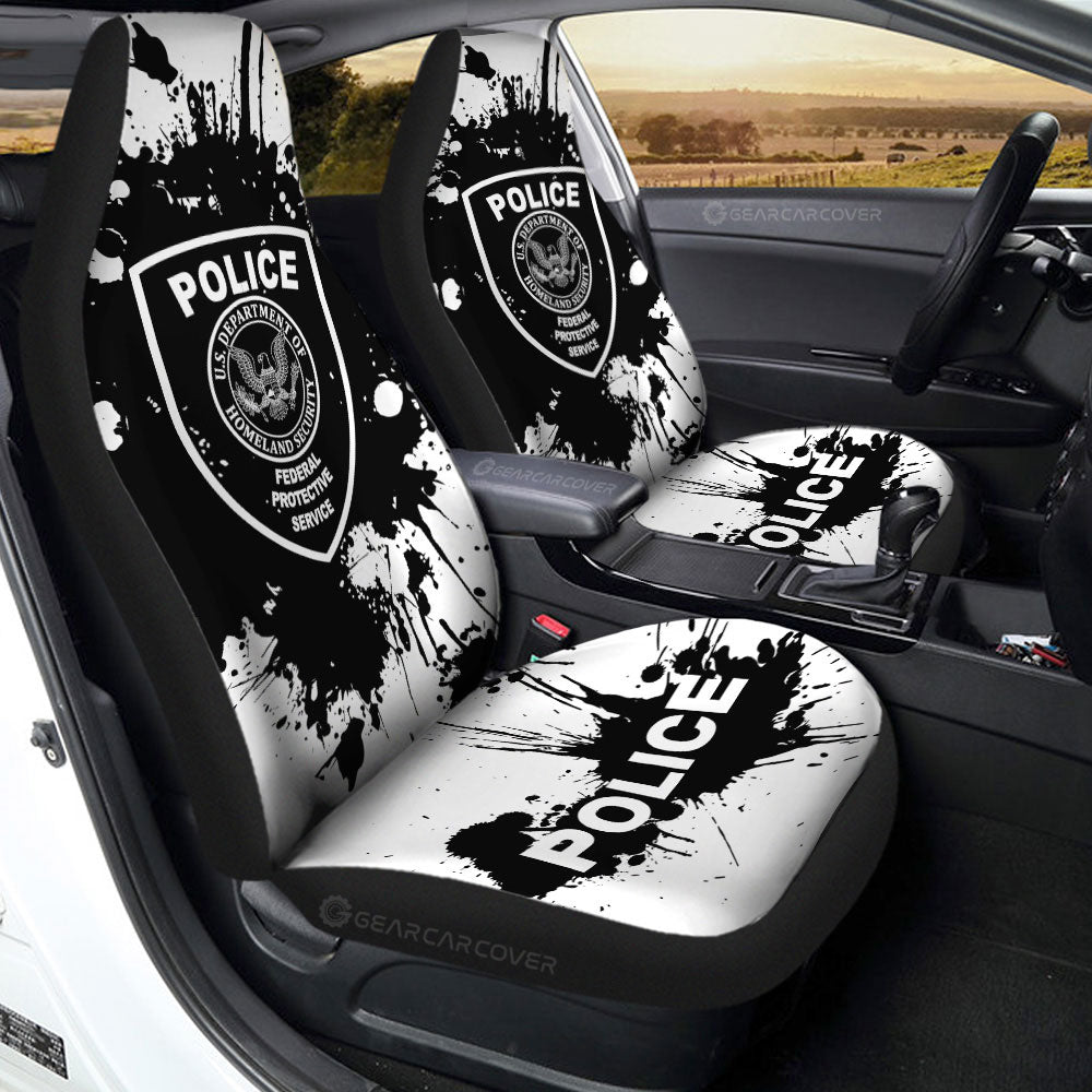 Police Car Seat Covers Custom Car Accessories