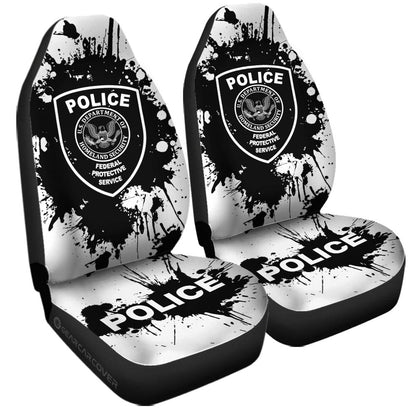 Police Car Seat Covers Custom Car Accessories