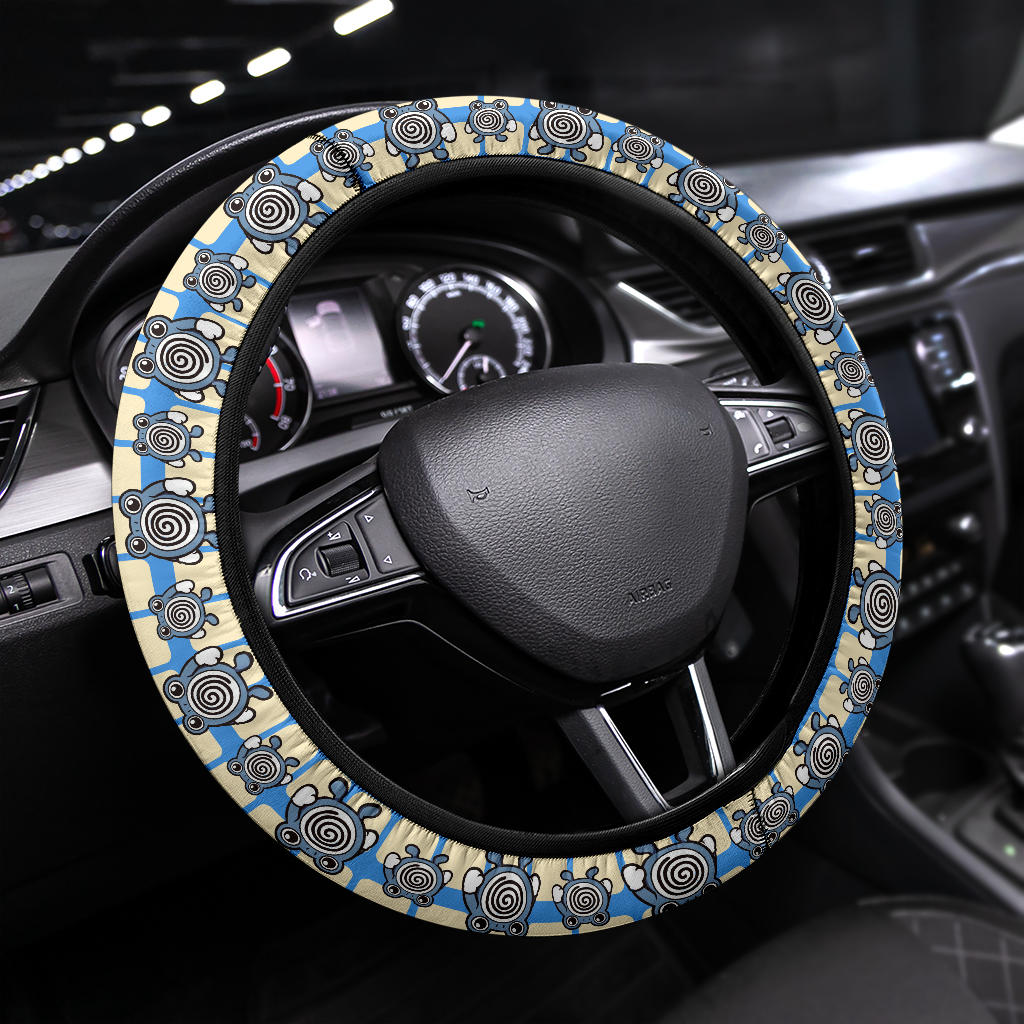 Poliwhirl Premium Custom Car Steering Wheel Cover