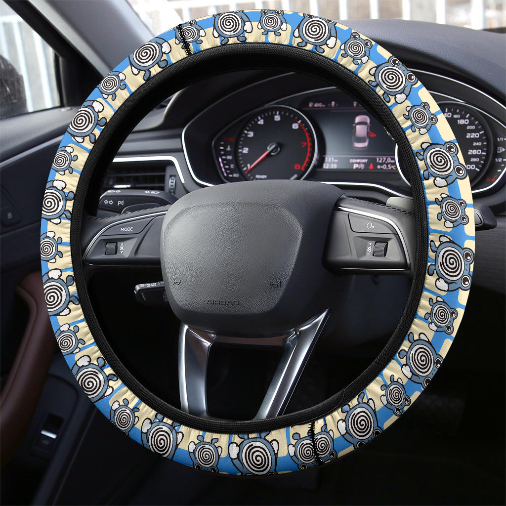 Poliwhirl Premium Custom Car Steering Wheel Cover