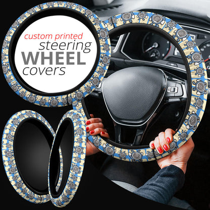 Poliwhirl Premium Custom Car Steering Wheel Cover