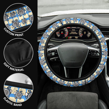 Poliwhirl Premium Custom Car Steering Wheel Cover