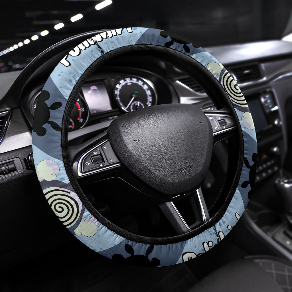 Poliwhirl Steering Wheel Cover