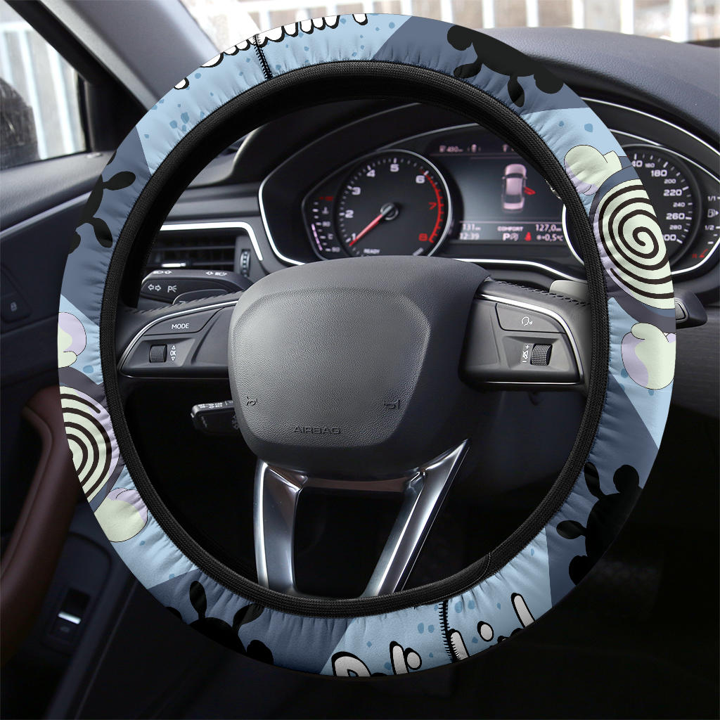 Poliwhirl Steering Wheel Cover