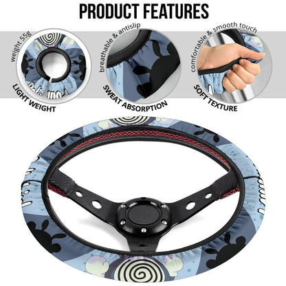 Poliwhirl Steering Wheel Cover