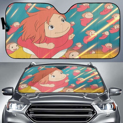 Ponyo Auto Sun Shades 918b Universal Fit