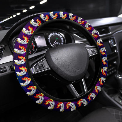 Ponyta Anime Custom Car Steering Wheel Cover