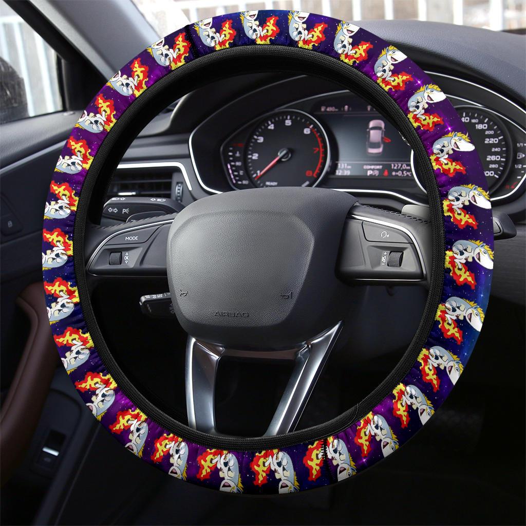 Ponyta Anime Custom Car Steering Wheel Cover