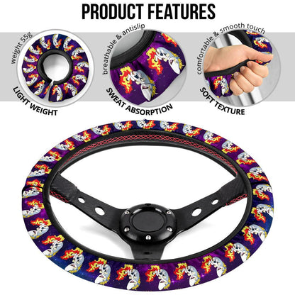 Ponyta Anime Custom Car Steering Wheel Cover