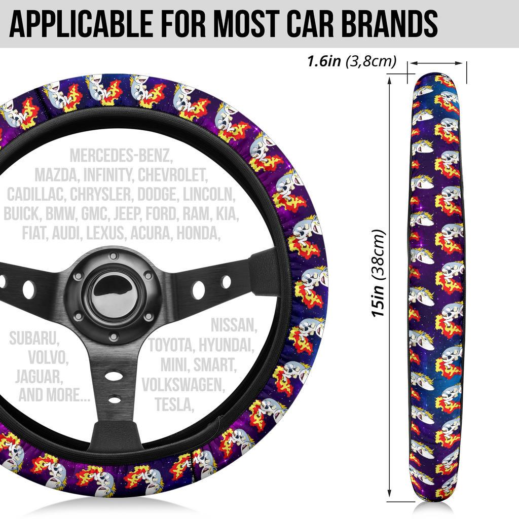Ponyta Anime Custom Car Steering Wheel Cover