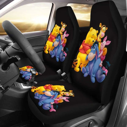 Pooh And Friend Seat Covers 101719 Universal Fit