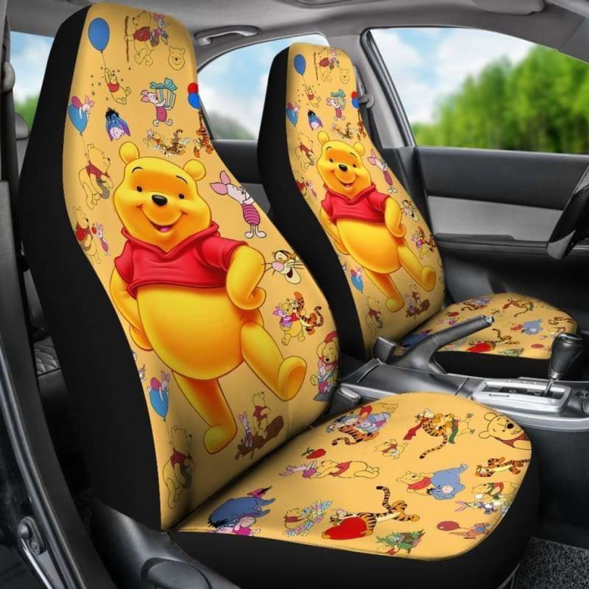 Pooh And Friends Car Seat Covers Universal Fit 051312
