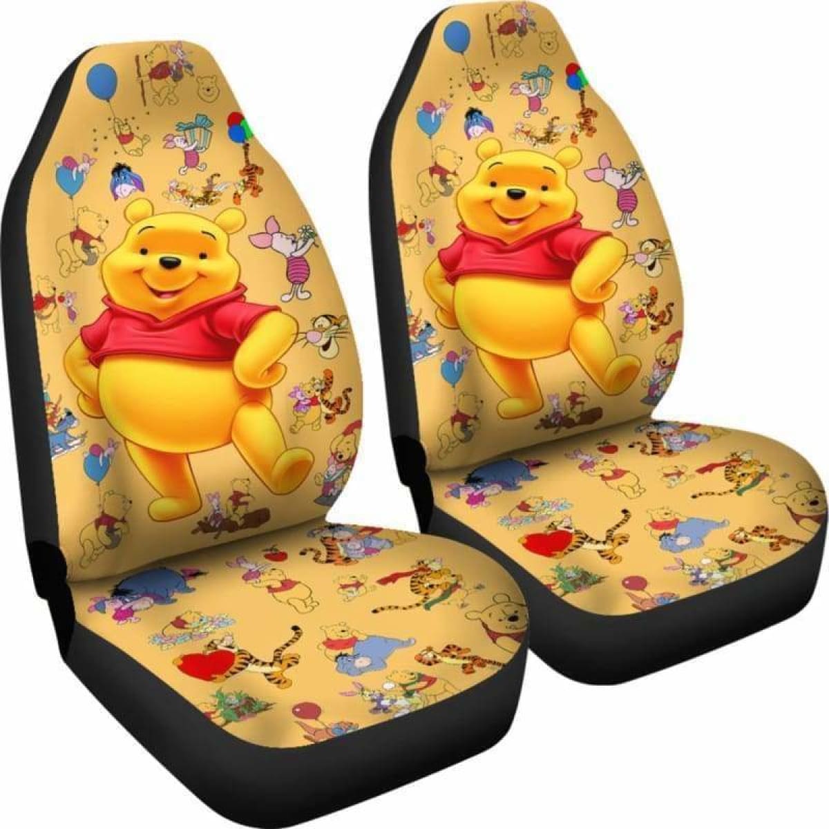 Pooh And Friends Car Seat Covers Universal Fit 051312