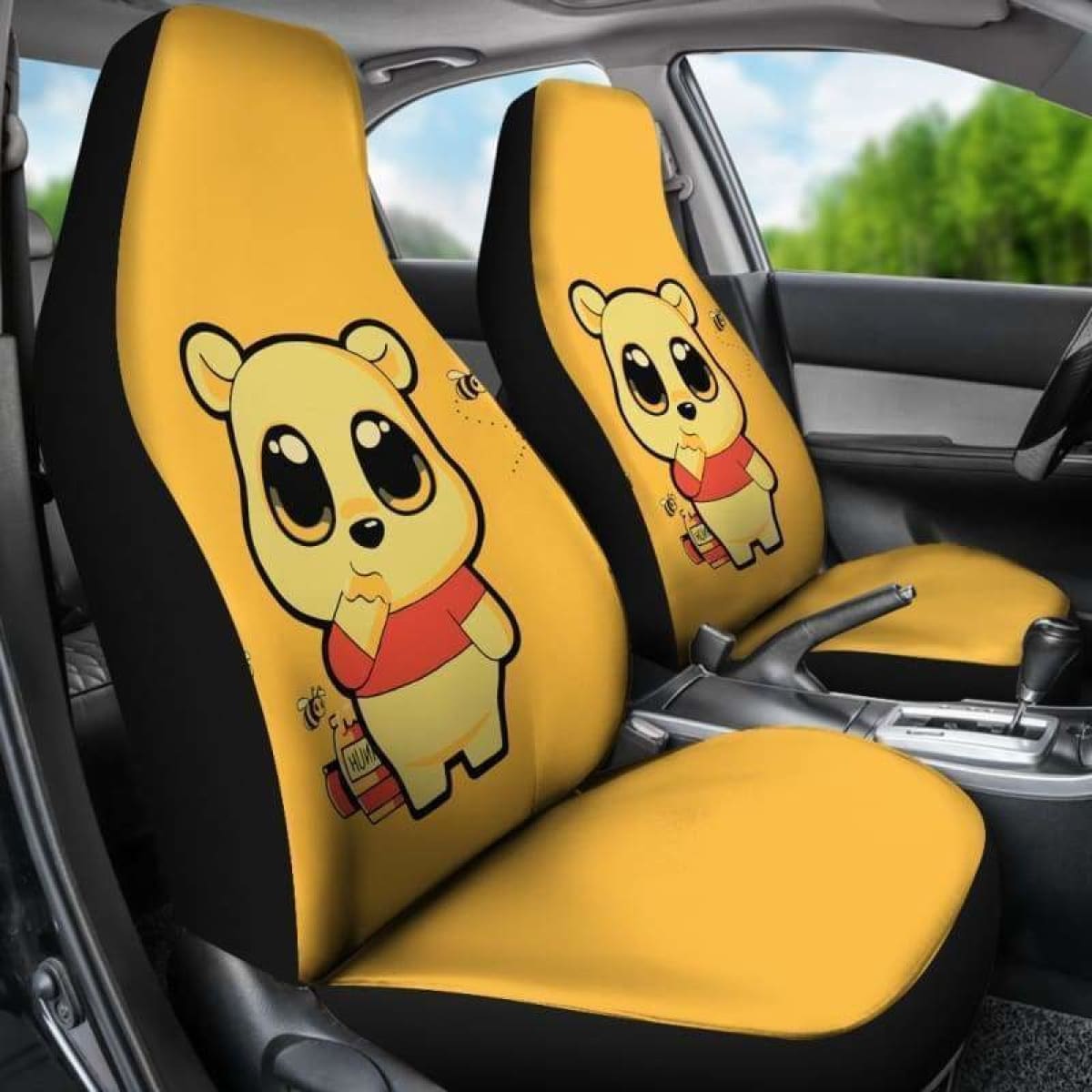 Pooh Car Seat Covers Universal Fit 051312