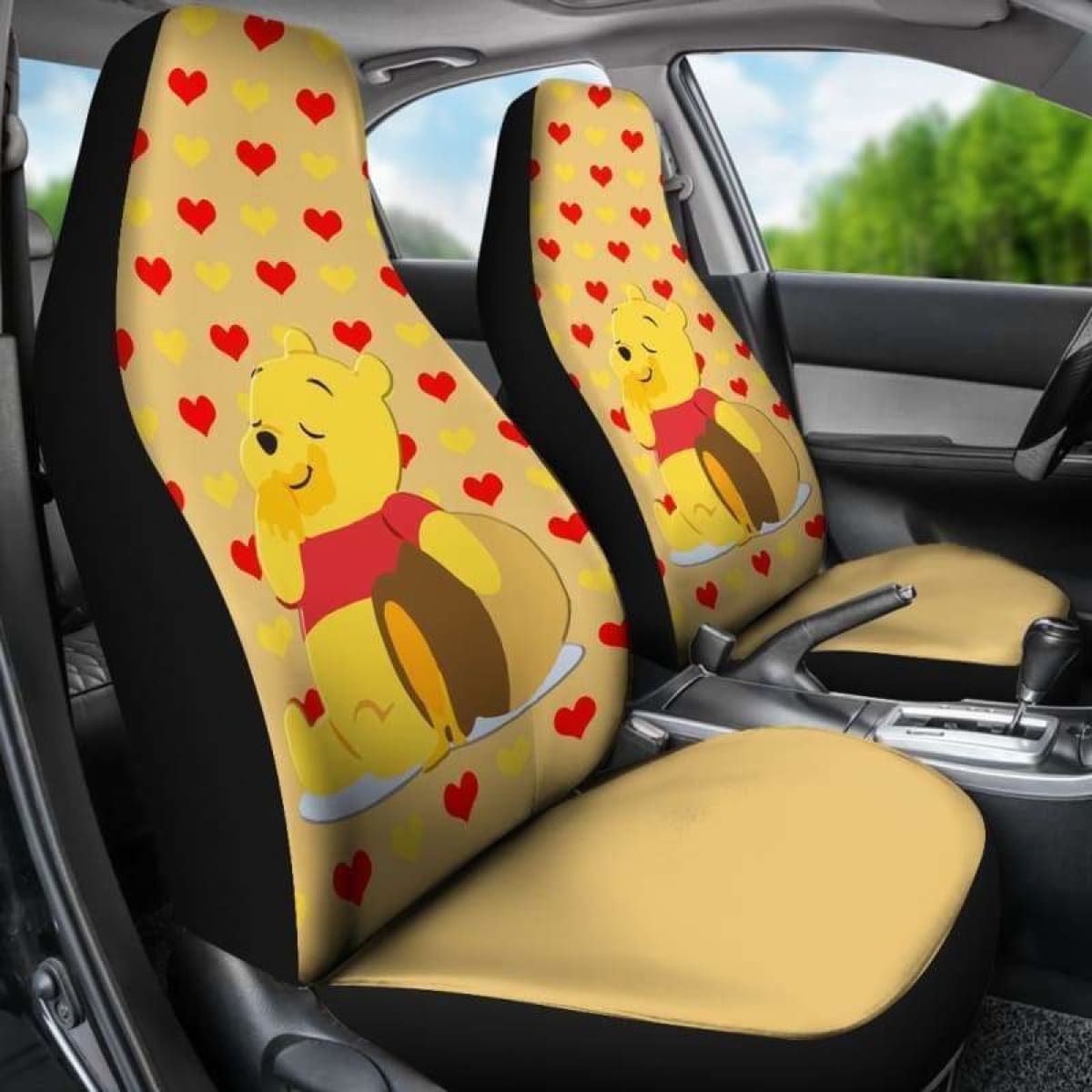 Pooh Car Seat Covers Universal Fit 051312