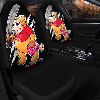 Pooh Jason Voorhees Horror Movie Car Seat Covers