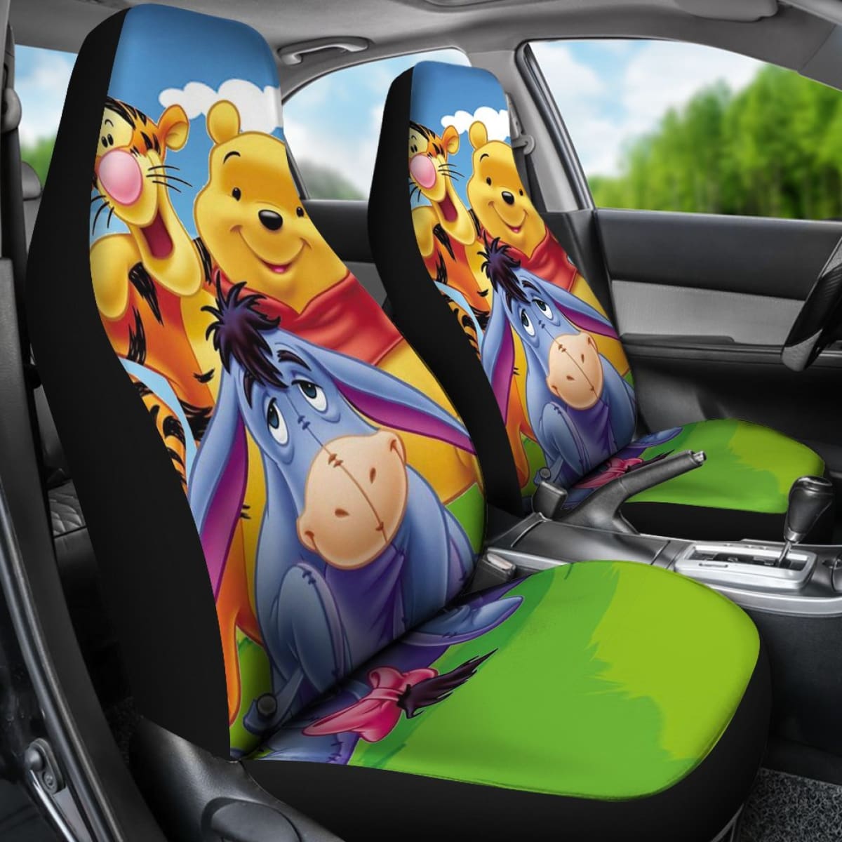 Pooh and Frineds Car Seat Covers  111130