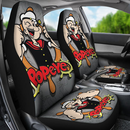 Popeye Car Seat Covers Popeye Pattern Artwork Car Accessories Ci221109-05