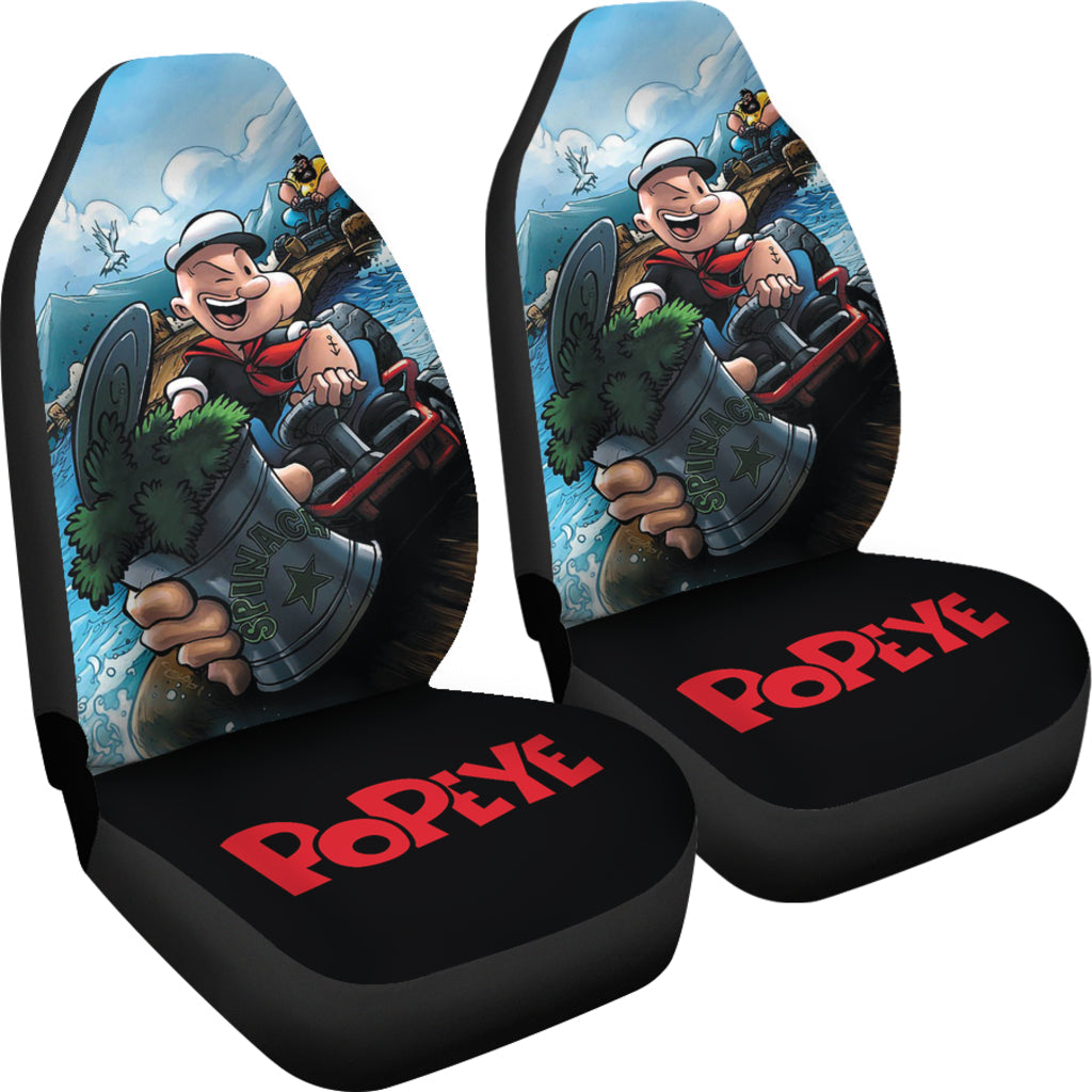 Popeye Car Seat Covers Popeye Sea Artwork Car Accessories Ci221109-04