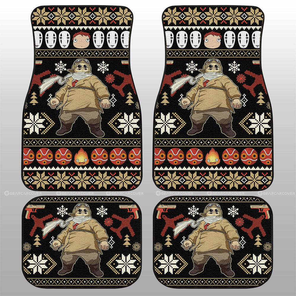 Porco Rosso Car Floor Mats Custom Car Accessories