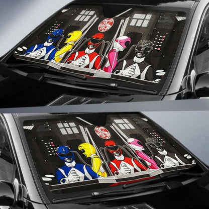 Power Rangers Car Auto Sun Shades Universal Fit 051312