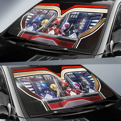 Power Rangers HD Car Auto Sunshades