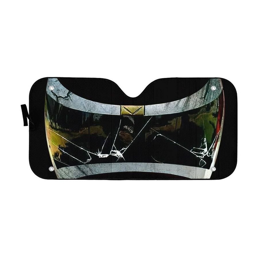 Power Rangers In Space Black Ranger Custom Car Auto Sunshade Windshield Accessories Decor Gift