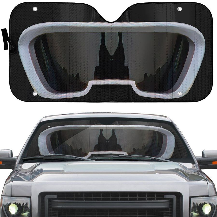 Power Rangers Wild Force Black Ranger Custom Car Auto Sunshade Windshield Accessories Decor Gift