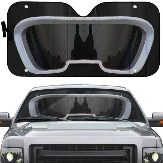 Power Rangers Wild Force Black Ranger Custom Car Auto Sunshade Windshield Accessories Decor Gift