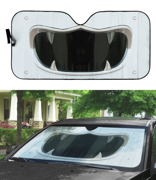 Power Rangers Wild Force White Ranger Custom Car Auto Sunshade Windshield Accessories Decor Gift