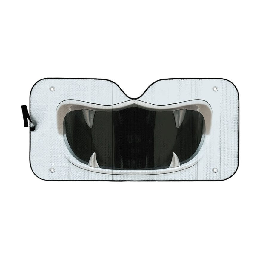 Power Rangers Wild Force White Ranger Custom Car Auto Sunshade Windshield Accessories Decor Gift