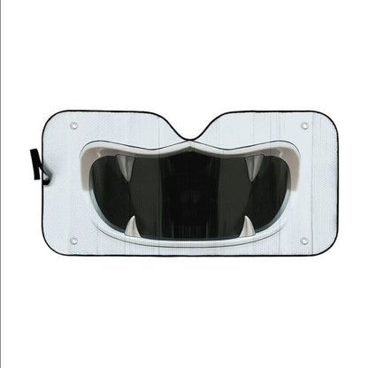 Power Rangers Wild Force White Ranger Custom Car Auto Sunshade Windshield Accessories Decor Gift