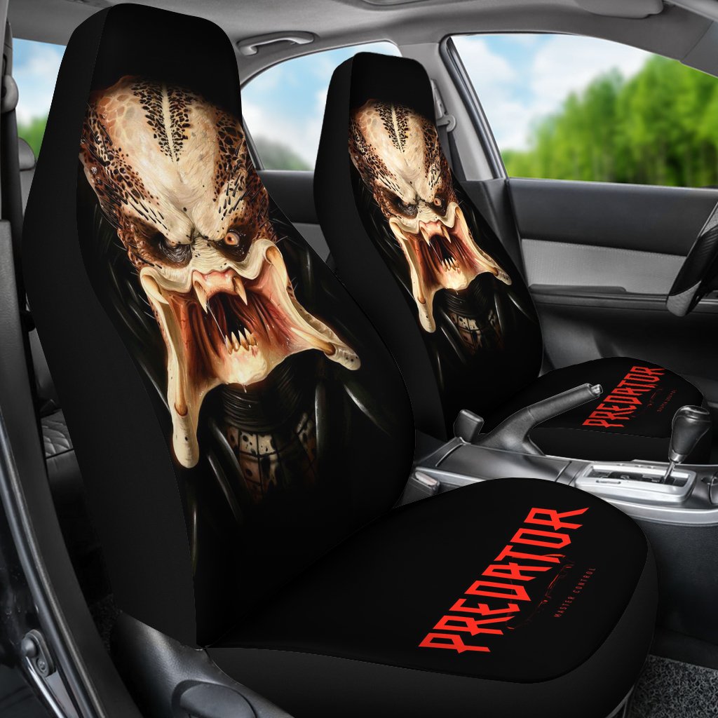 Predator 3D Premium Custom Car Seat Covers Decor Protector