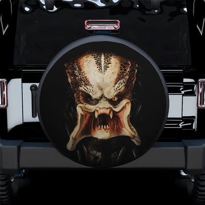 Predator Face Spare Tire Cover