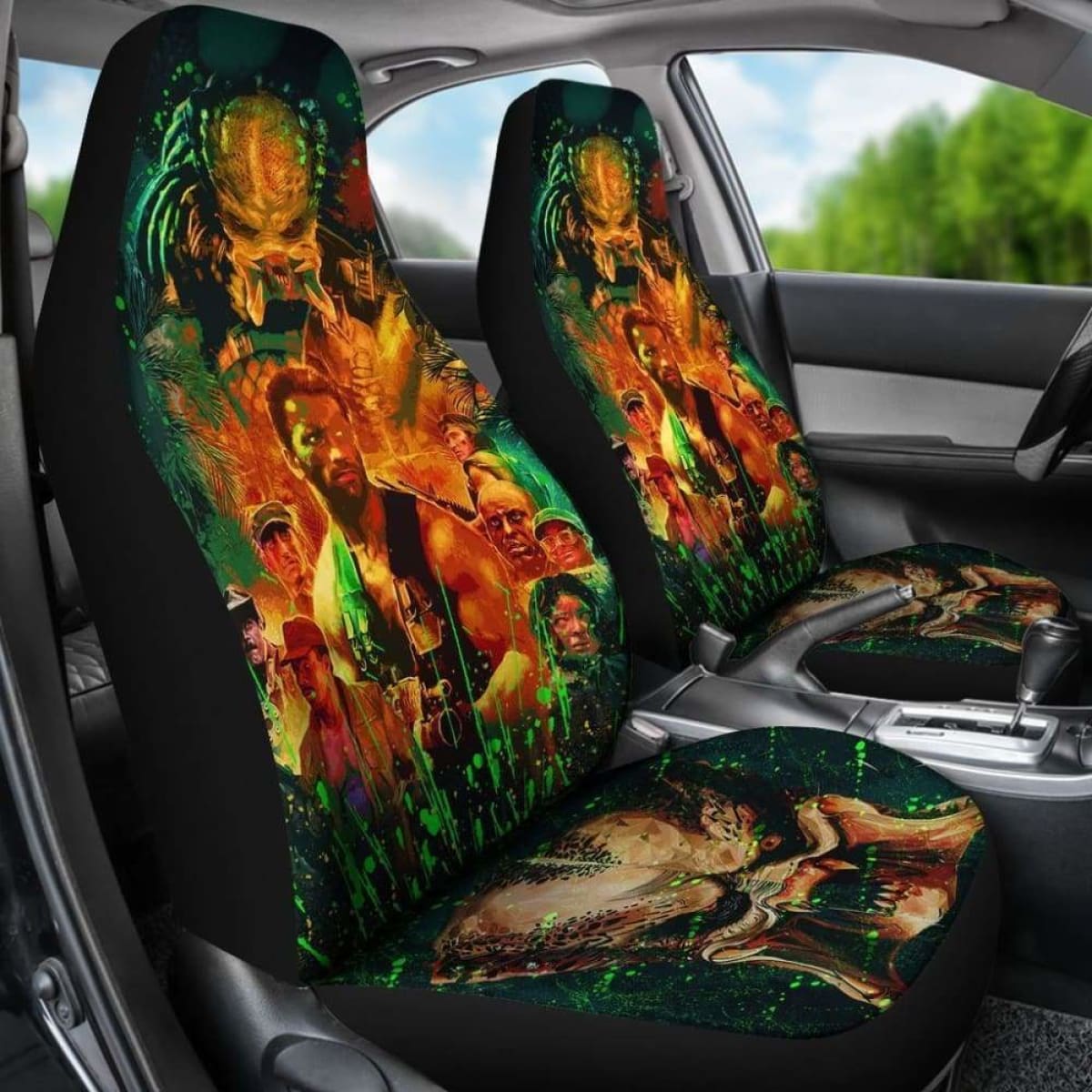 Predator The Movie Car Seat Covers Universal Fit 051012