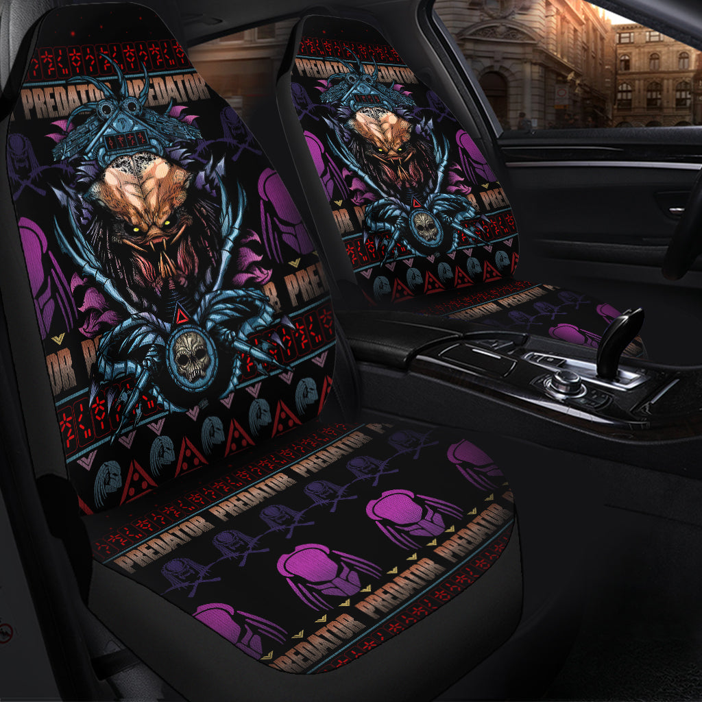 Pretador Christmas Car Seat Covers