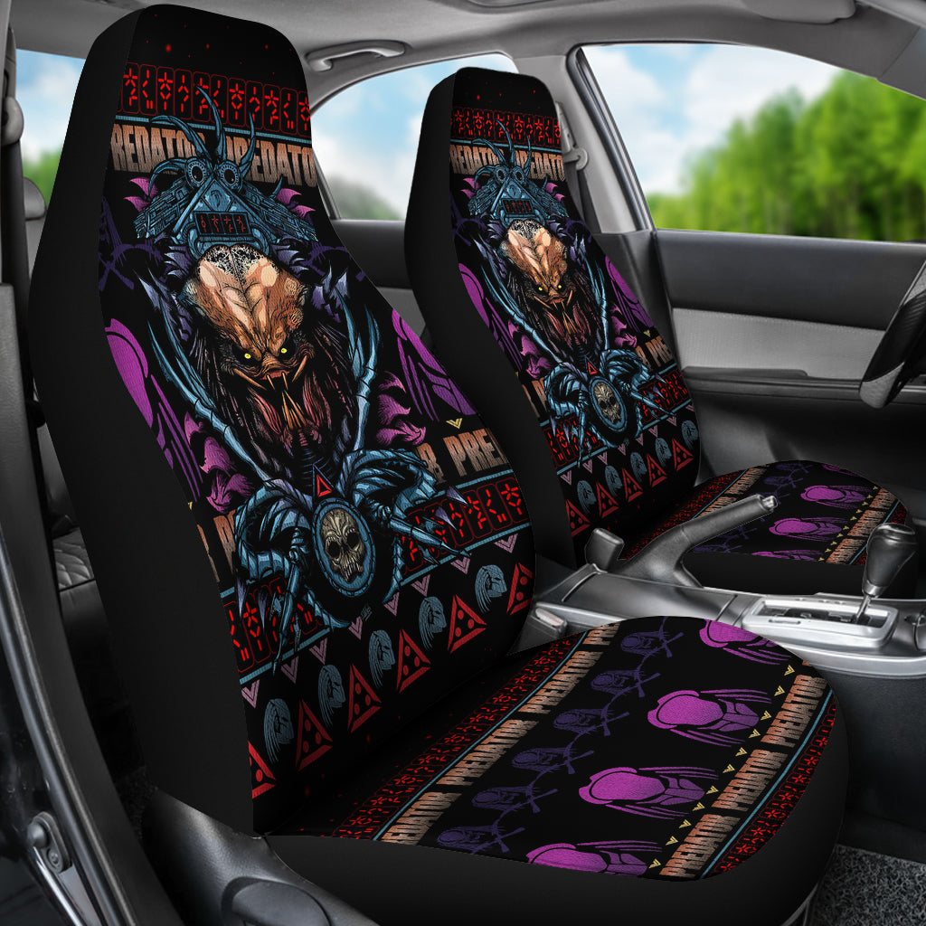 Pretador Christmas Car Seat Covers